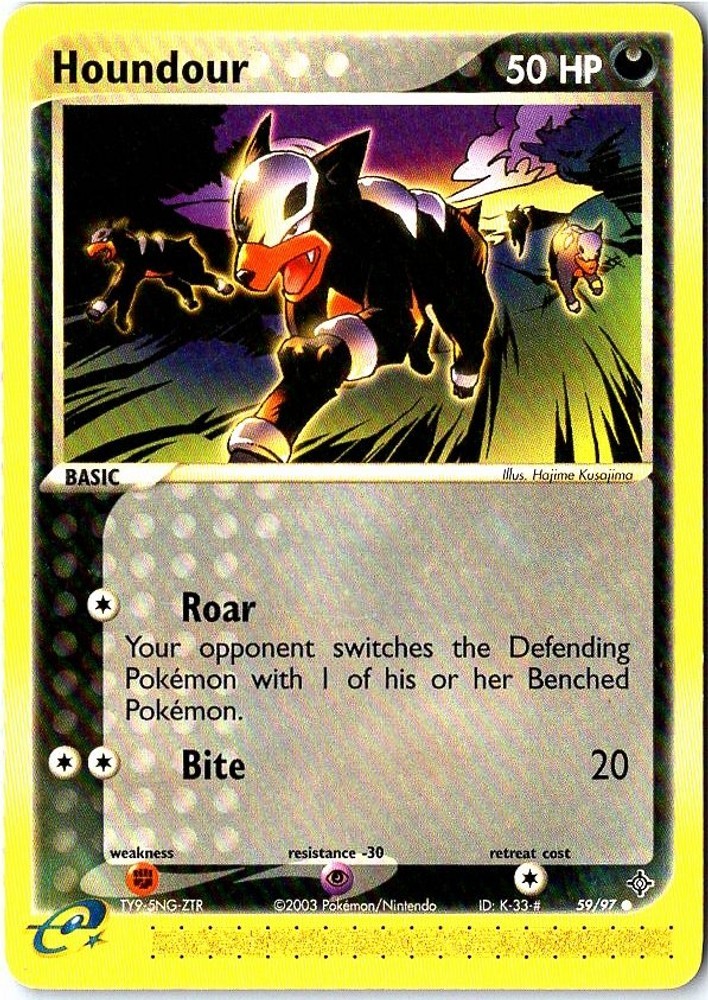 Houndour 59/97 EX Dragon
