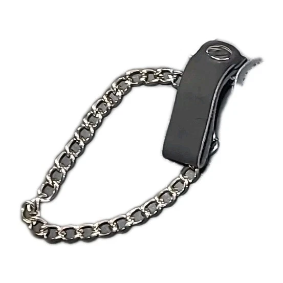 Carteira de couro Unik 5 bolsos corrente cromada à prova d'água - Imagem 3 de 4