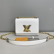 ルイヴィトン　ツイストMINI  ホワイト LV ルイ・ヴィトン ツイスト MINI 希少 ホワイト - メルカリ