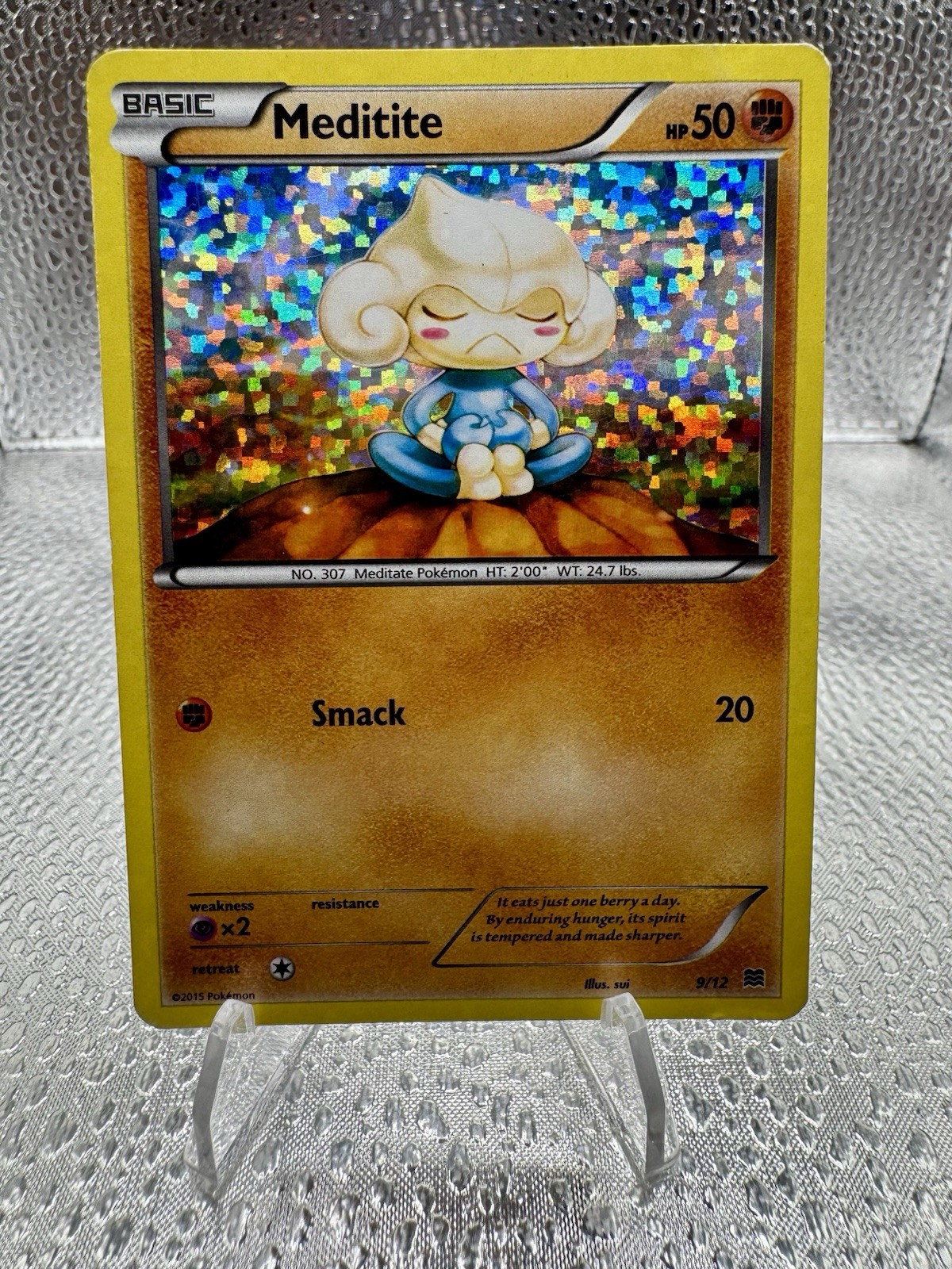 Meditite 009/012 McDonald's 2015 Holo