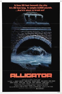 Alligator Poster 01 Filmposter Kunstdruck Color Edition Sammler Textur Kino