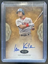2019 Topps Tier One Ian Kinsler Prime Performers Auto #/150 Red Sox