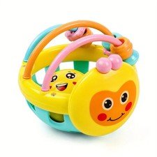 Baby Soft Teething Toys Newborn Early Educational Sensory Teether Rattle Touch.