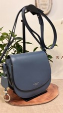 Radley London handbag /Shoulder/ Bag blue   Leather vgc 