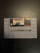 SNES F-Zero (SNES, 1991) Authentic Tested Super Nintendo