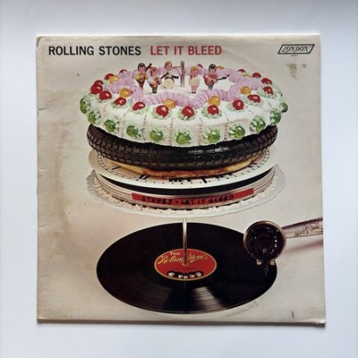 Rolling Stones - Let It Bleed 1986 ABKCO Vinyl LP Remastered 80041 W/OIS