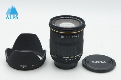[Near mint] SIGMA 18-50mm F2.8 EX D DC Lens for Nikon F Mount w/ Hood #260317p