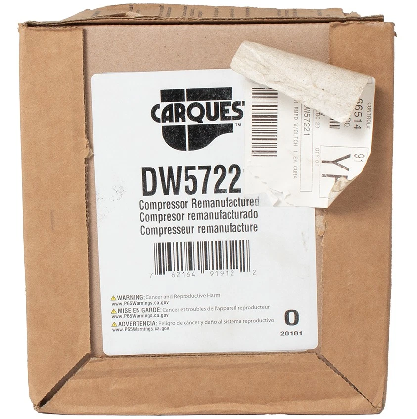 Compresor de aire acondicionado Carquest para camionetas Chevrolet serie C/K 1980-1984 parte DW57221 Foto 4 de 4