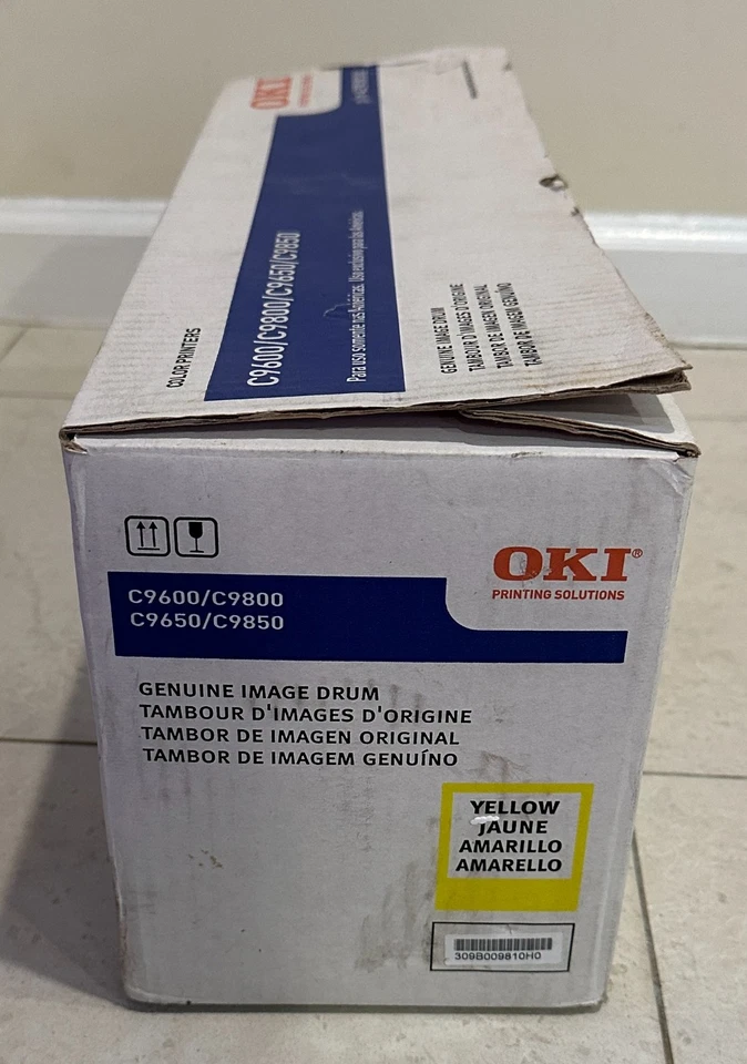 OKI - Yellow Image Drum (42918101) C9600 C9650 C9800 C9850 Genuine OEM Open Box - Image 4 of 4