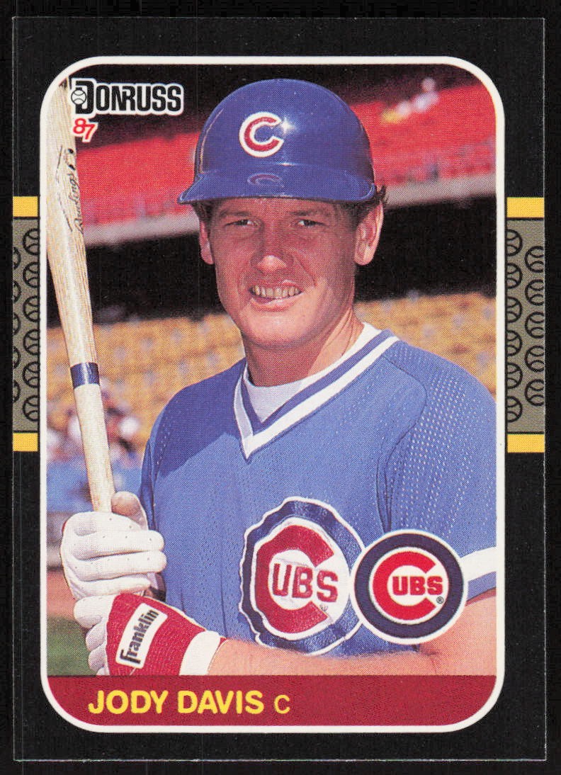 1987 Leaf #48 Jody Davis
