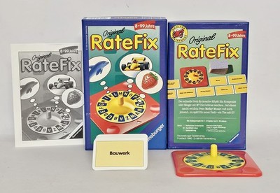 Original Rate Fix 1998 Ravensburger  Kinderspiel vollständig 
