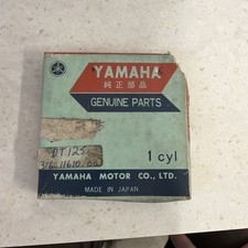 NEW OEM YAMAHA 1974-1976 DT125 PISTON RINGS 1.0 4TH OVERSIZE 444-11610-40-00
