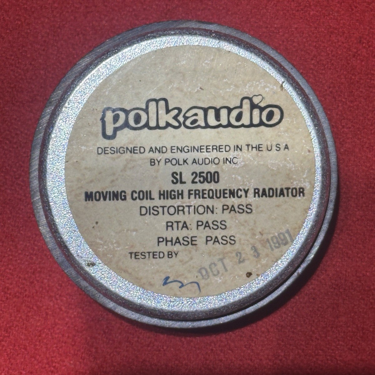 Polk Audio SL-2500 Tweeter | eBay