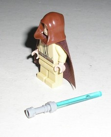 Lego Star Wars OBI-WAN KENOBI (Young, Brown Hood & Cape) Minifigure 7665 *Minty*