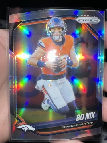 2025 Panini Prizm - Bo Nix #142 Silver Prizm