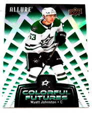 2024-25 WYATT JOHNSTON Green Colorful Futures Dallas Stars #CF-11 UD Allure