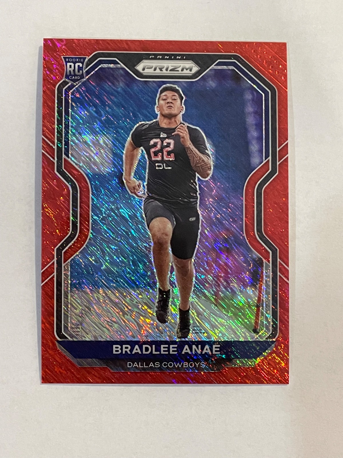 Bradlee Anae Panini Prizm #336 Red Shimmer
