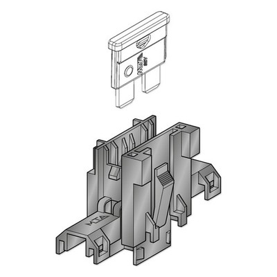 MTA UniVAL Sicherungshalter 30A ATO ATC Seitenverschluss 0,5 6mm² 6,3mm anreihba