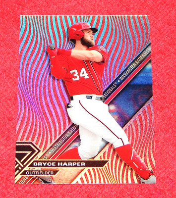 BRYCE HARPER NATIONALS 2017 TOPPS HIGH TEK WAVE #HTBH #1 (B2)