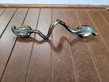 Hickory Hardware Verde Antique Wavy Cabinet 3 3/4" cc Handle Pull P7302-VA