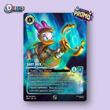 Daisy Duck Paranormal Investigator 24/P3 Store Championship Foil Promo Lorcana