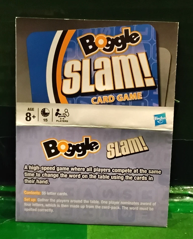 Boggle Slam! Card Game Hasbro Electronic Arts 8-Player Family 2009 - Image 2 of 4