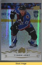2018-19 Upper Deck Speckled Rainbow Foil Tyson Jost #297 READ yc8