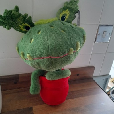 John Lewis Snapper Plüsch Kuscheltier 2023 Venusfliegenfalle Pflanze NEU mit Etikett
