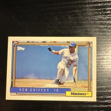 1992 Topps Ken Griffey Jr. Mariners #50 Baseball Card Base Set Vintage Original
