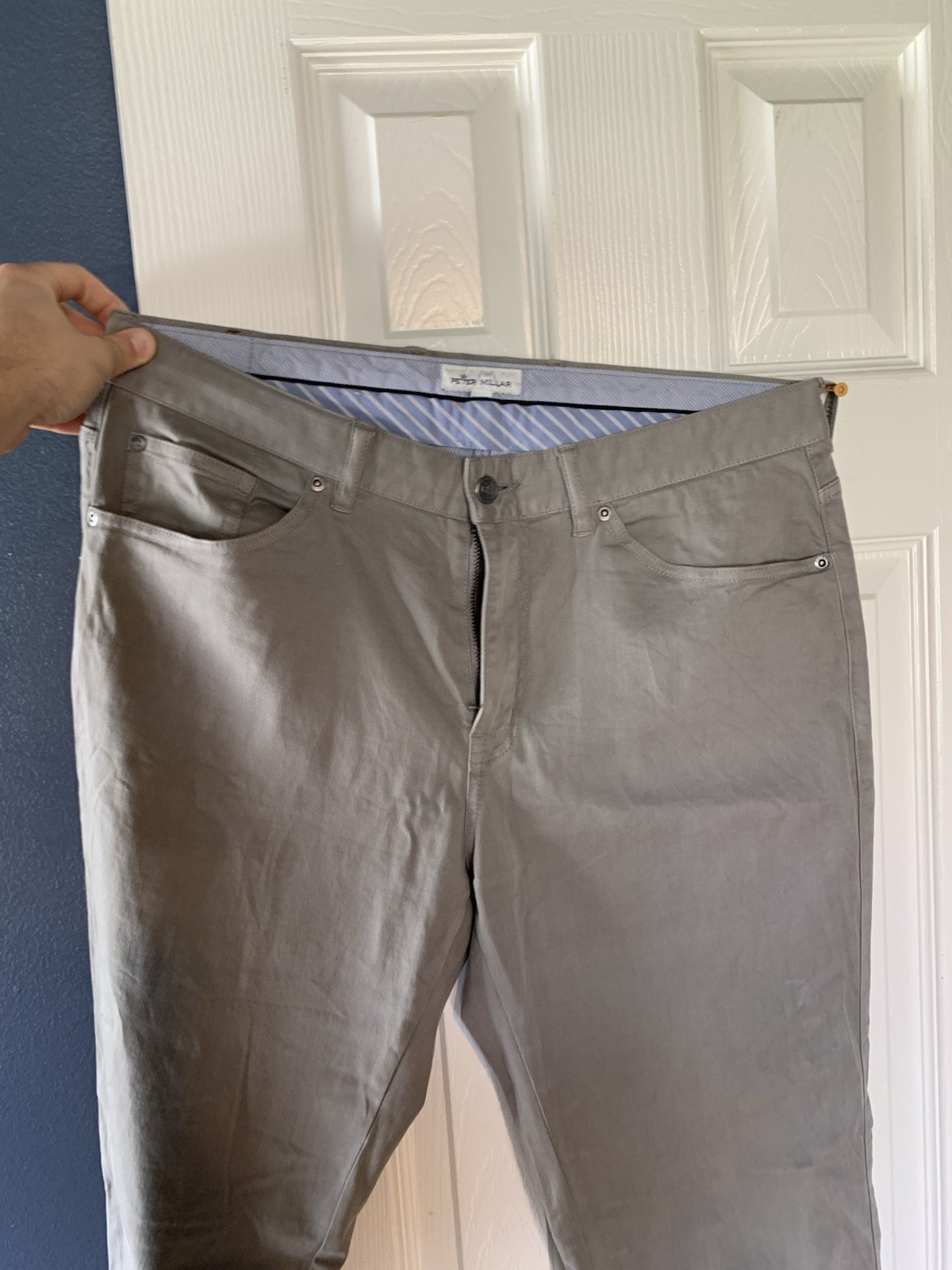 Peter Millar Men's Gray Pants