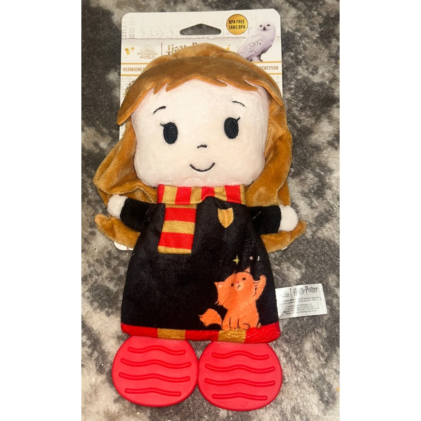 Kids Preferred Harry Potter Hermione Plush Teether Blanket (NWT)