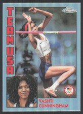 2024 Topps Chrome US Olympics 1984 Design Vashti Cunningham #84T-9