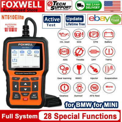Fit For BMW ABS SRS DPF FULL SYSTEM DIAGNOSTIC SCANNER CODE READER RESET TOOL