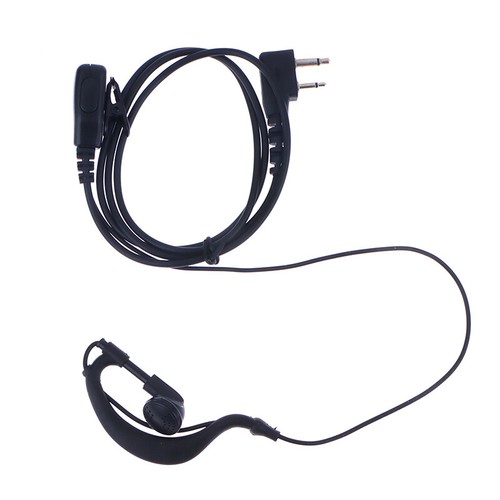 D-type Earhook Earpiece Headset Walkie Talkie Headphone For ICOM IC-91A/91AD/92A - Picture 4 of 11
