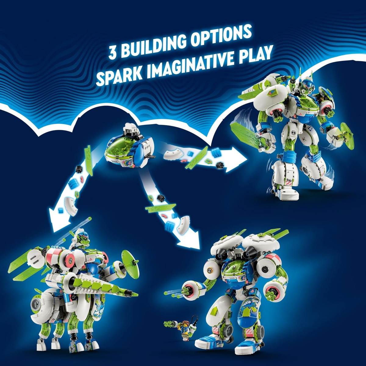 LEGO Dreamzzz Mateo and Z-Blob The Knight Battle Mech Building