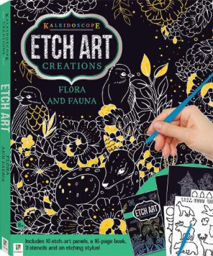Etch Art Creations Kit: Flora and Fauna (Kaleidoscope Etch Art Creations)