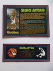 'SHAQ ATTAQ' Gottlieb 1995 Custom Instruction/Apron Cards (FRENCH)