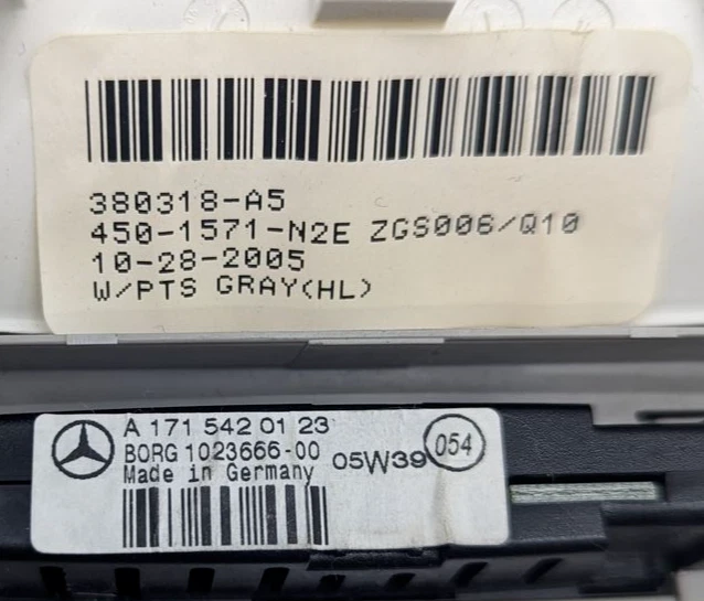 2006-2011 Mercedes-Benz R350 R500 W251 Rear Dome Light Lamp A1715420123 - Image 2 of 4