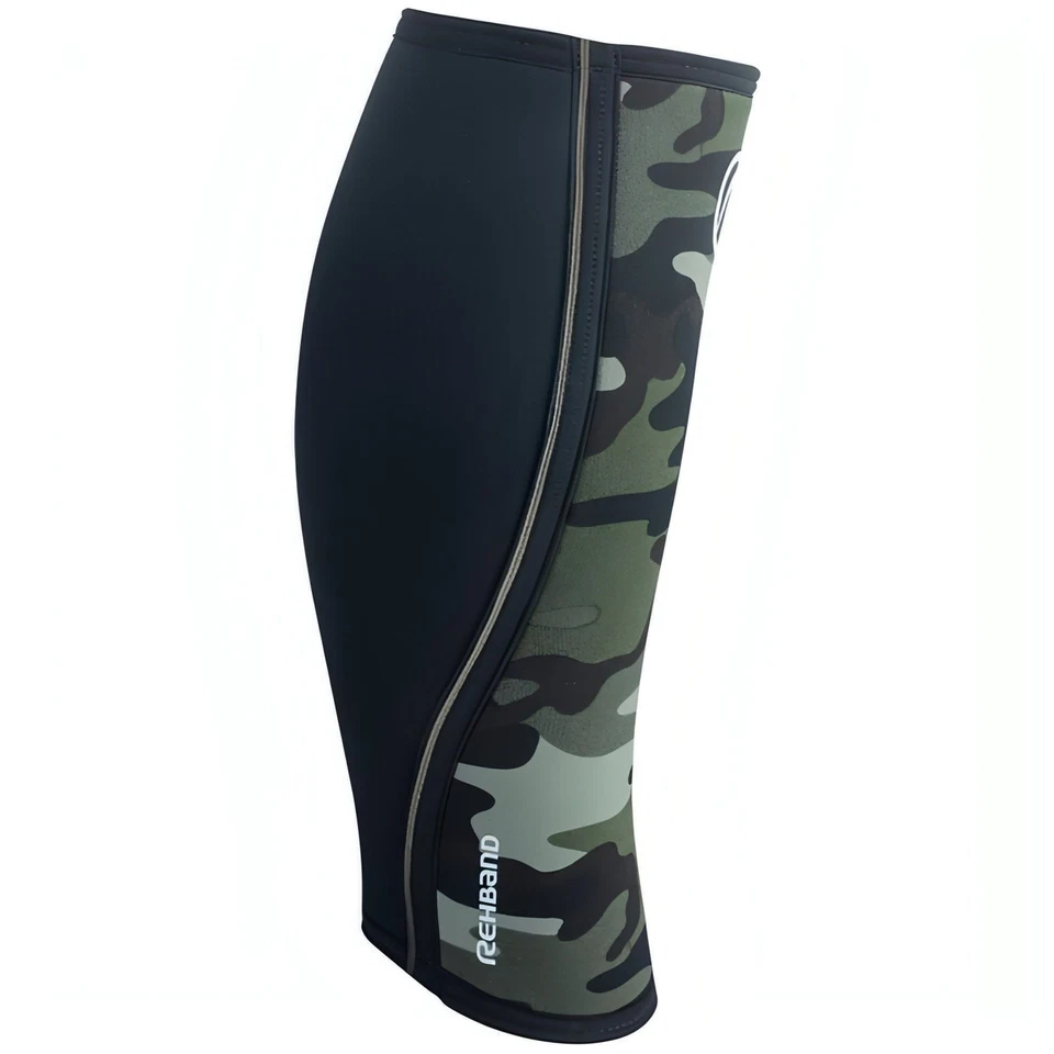 Rehband RX 5mm Shin & Calf Sleeve Support Camo Gym - Image 3 of 3