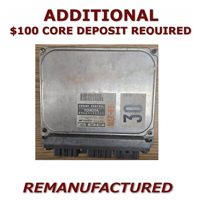REMAN 92 93 94 Lexus SC400 Engine Computer ECM ECU PCM 89661-24230  EXCHANGE 