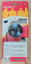 SONY Electret Condenser Microphone ECM-F8 Flat New In Package