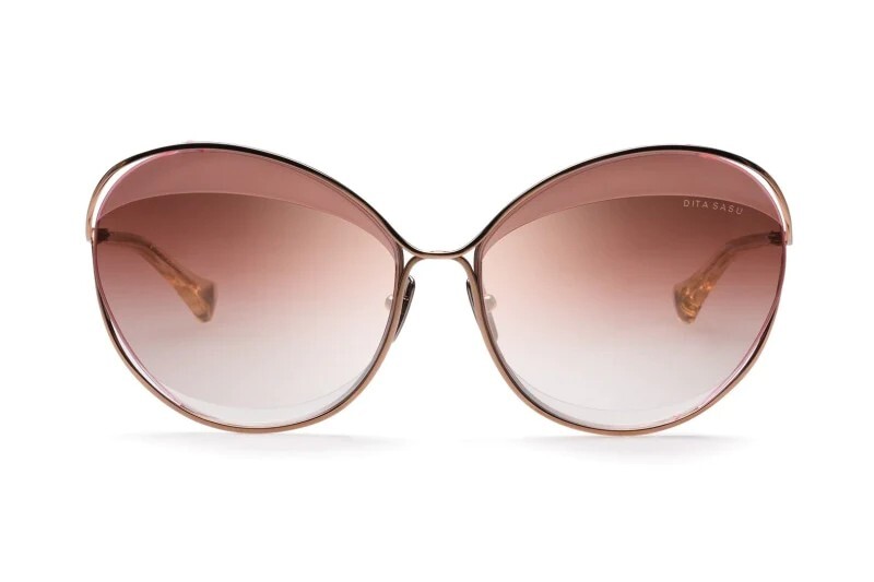 Brand new DITA SASU 64mm Titanium sunglasses Pink Gold  display picture 3