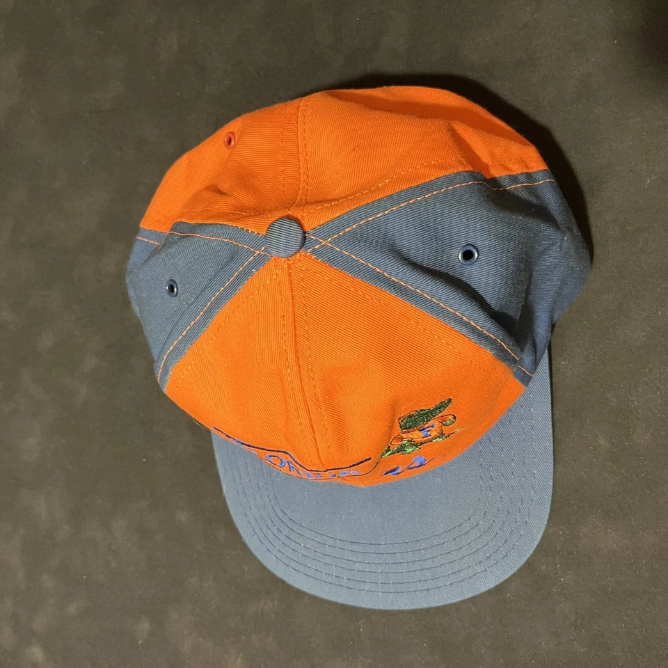 Sombrero de camionero de béisbol vintage de la Universidad de Florida Gators de la década de 1970 UF Foto 3 de 4