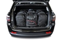 Kjust Dedizierte Reisetaschen 4 Stk Kompatibel Mit Jeep Compass Mhev Ii 2022 -