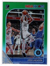JOSH JACKSON  GRIZZLIES 2019-20 HOOPS PREMIUM STOCK #151 - GREEN PRIZM