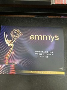 John Oliver Emmys rehearsal Envelope Outstanding Variety Talk Series WINNER