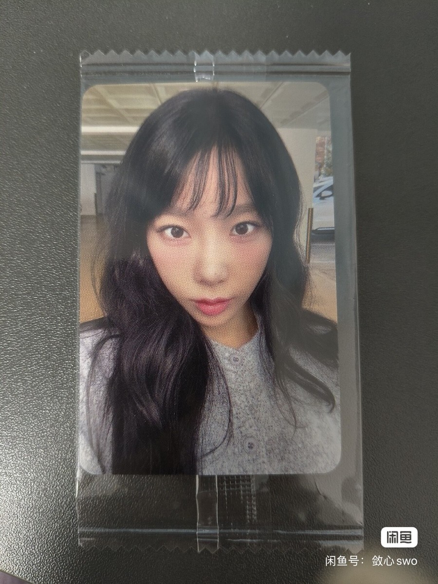 SNSD TAEYEON SOLO ALBUM 'LETTER TO MYSELF' ALL POB EVENT PHOTOCARD