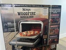 NEW Ninja Woodfire Pizza Outdoor 8 in 1 Oven Roaster SMOKER OO101 Electric