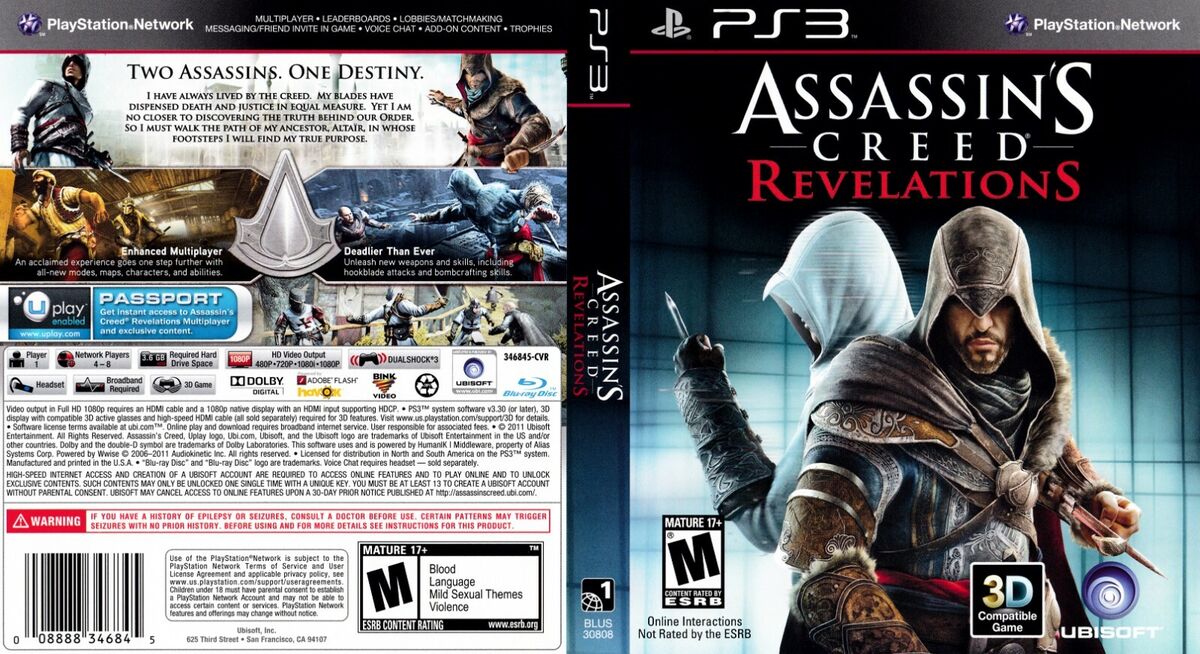 Official PlayStation 3 Cover Box Art