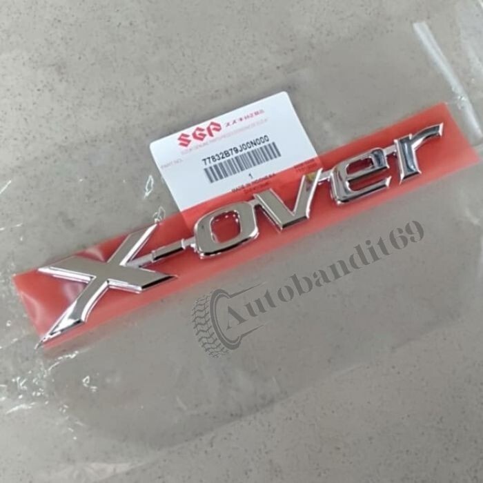 SUZUKI X-OVER EMBLEM BADGE GENUINE 77832B79J00N000 | eBay